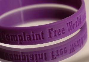 Complaint Free World bracelete